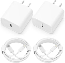 APPLE 20W USB TYPE C POWER CHARGER ADAPTER PLUG IPHONE 14 13 12 & 11